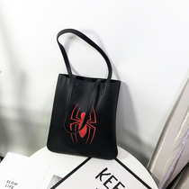 Export single personality Spider fashion men and women shoulder bag women Bag New Street Tide people Hand bag student bag