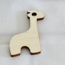 (50 pieces) wooden tag Custom blank handwritten DIY handmade accessories pastoral Wood listing wish small tag