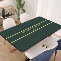 Leather Big Bandae Table Waterproof oil proof and abrasion resistant Nordic Wind Cross-border support Custom PVC multifunction Table cloth