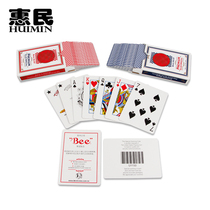 Bee playing cards Bee playing cards feel good and durable 092 red and blue back