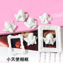Leaf sister Baroque wind Xu May small angel photo frame accessories diy homemade cream glued mobile phone shell material female