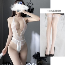 Sexy belly style underwear womens taste lace learning seduction hot Sao ancient pajamas bed clothes Palace style uniform
