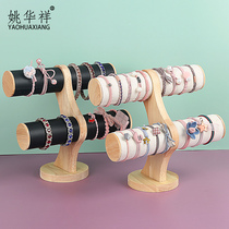 Double-layer bracelet display rack jewelry ornaments rack bracelet handstring shelf jewelry display props