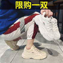 Internet Red Old Daddy Shoes Mens Fashion Trends Han Edition 100 Hitch Spring Summer New Casual Inner Heightening Sneaker Running Shoes
