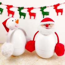 Hibao Christmas adult children dress up show kindergarten Santa Claus snowman ear protector headband headgear headgear headgear hair hoop