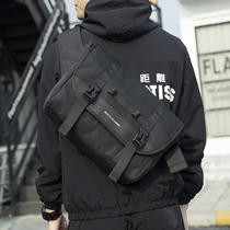 Day Ensemble Functional Tooling Diagonal Satchel Satchel Backpack Large Capacity Mailbag Locomotive Riding Tide Single Shoulder Bag