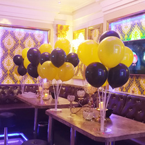 Seven-in-one pole support table Floating balloon pole drag table bar KTV wedding room decoration Childrens 1st birthday party