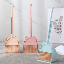 Garbage shovel mini sweeping broom set plastic children small dustpan padded broom children toys