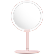 AMIRO makeup mirror mini desktop LED light Desktop portable net red sun mirror beauty luminous with lamp mirror