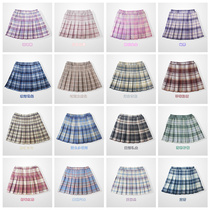 jk girl uniform skirt childrens skirt Primary School students summer dress lattice dress genuine Japanese summer school uniform