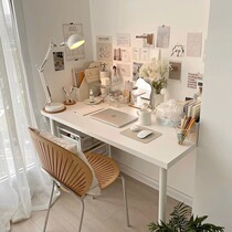 Light luxury writing desk Home desktop computer desk Girls makeup table Bedroom small floor table Simple modern desk
