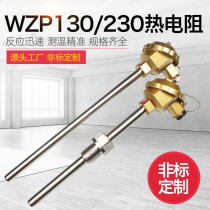 WZP130 WZP-230 PT100 armored thermal resistance WZP231 platinum thermal resistance thermocouple temperature sensor