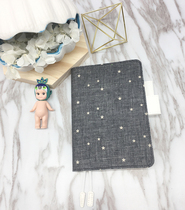 Original book cover Starry shining hand book cover Book cover Leather hand book cover protection hobo applicable