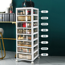 Little Red Book recommends multi-layer cosmetic storage box under the table skin care products shelf princess drawer type mask cabinet bedroom