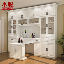 Wine Cabinet Modern Minima Guest Restaurant Home Leaning Wall Cabinet Eu Style Combined Large Dining Side Cabinet Customised Nordic Overall Cabinet