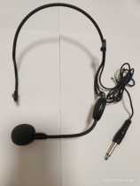 2021 new head-mounted moving circle wheat black portable microphone guitar audio special singing effect good direct sales