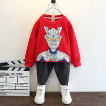 Boys clothes spring and autumn saero alotman clothes 2021 new boys autumn coat sports children Autumn Tide