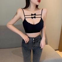 Day Department Sexy merry-back small harness Vest Woman Smear type anti-walk light inner lap Wrap Bottom Wrap to Wrap My Underwear Thin