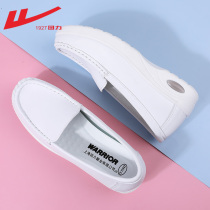 Warrior shoes nurses shoes female summer breathable white soft white shoes cushion increased spring and autumn medical work shoes