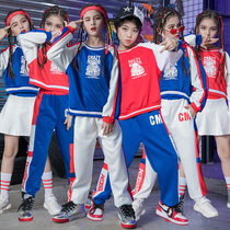  Jazz dance costume Childrens hip-hop dance suit female kindergarten graduation photo Lara exercise costume 61 La La exercise tide