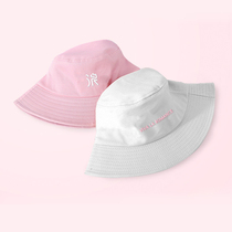 takitaki wife travel Huo Siyan Tang Yifei Xiena around double-sided fisherman hat pink girl heart