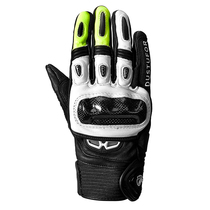 Dunstu summer motorcycle gloves riding men carbon fiber cowhide racing gloves Motorcycle rider fall-proof four seasons