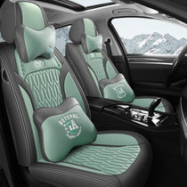 New Summer Linen Fabric All-bag Car Seat Cover SUV Car Cushion Cover All Season Universal Dolly Special Seat Cover