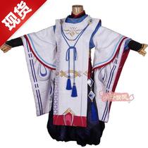 Onmyoji Young Qing o Ming Young time date cos suit fan wig shoes Xiaoqing Ming