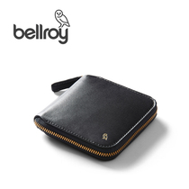 Bellroy Australia imported DE Zip Wallet Genuine leather business zipper wallet ID credit card clip Light luxury