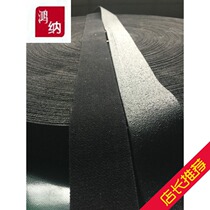 Factory direct warp knitting machine black flannel black velvet rough belt Black velvet thorn skin black velvet roll belt