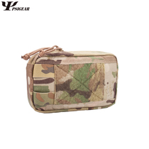 (TAG)PSIGEAR PS06014MOLLE Single compartment tactical SUB-bag MOLLE bag SUNDRIES bag