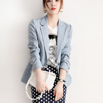 Blazer womens design sense niche Korean version 2021 new long sleeve British style small suit casual top