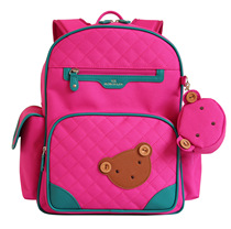 Korean version of childrens primary school students Girls schoolbag 1-2 Grade 1 and second grade burden reduction Ridge super light cartoon cute high-end