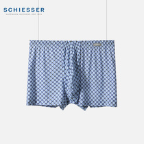 Schiesser Shuja Pants Men Ice Silk Flat Angle Pants 2022 Spring Summer New Products Breathable Speed Dry Shorts