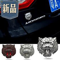 Song cdx rdx tlxl rdxe ilx redecorated car stickup midnet vip sticker with old tiger head bartender tail