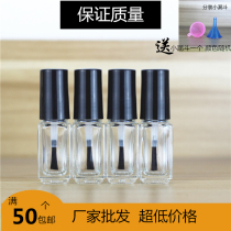 5ml brush bottle glass nail polish empty bottle pedicure potion bottle paint sub-bottle square