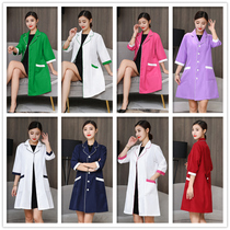 Autumn and winter fashion high-end beauty salon beautician skin management overalls female semi-permanent tattoo artist micro-Health