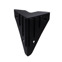 Speaker wrap corner right angle audio anti-collision protection corner furniture protective plastic wrap corner black anti-wear positive wrap angle