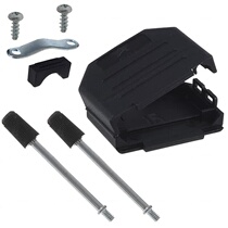 86303638BLF BACKSHELL 15POS 180DEG blk〗 B