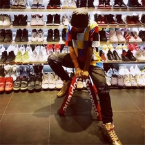 Luo Zhixiang with the same Meichao brand supreme ladder photo small ladder stool Household folding multi-functional three-step ladder stool