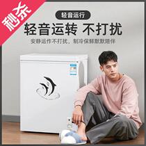 Household small freezer large capacity icing commercial freezer mini mini freezer refrigeration dual use section 6 energy ice