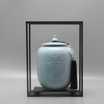 New Chinese Modern Creative Iron Art Ceramics Home Furnishing Office Trick and Living Room Xuanguan Soft Ornament Pendulum