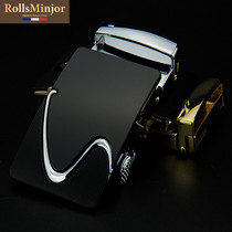 High-end brand belt head automatic Buckle Head male 2021 New Business belt head alloy card head accessories 3 5cm