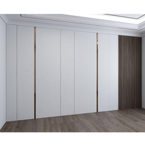 Integrated wallboard Bamboo fiber wallboard Quick installation custom bedroom living room sofa background wall wall wall environmental protection light luxury