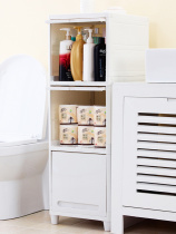 Peter cat nip containing cabinet 30 35cm wide bathroom slit shelve with zero food cabinet toilet flip storage