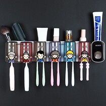 Toothbrush shelve family of five home lovers Twin Creative Toothbrush Cup Suit Combined Family Cute