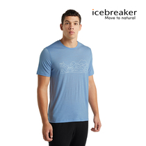 icebreaker 100% merino wool men Tech Lite II short sleeve T-shirt Merino