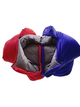 MOUNTAIN down sleeping bag adult outdoor padded single double mountaineering camping winter mummy-20 degrees
