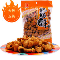 Sichuan specialty fat sausage crisp snail crisp conch big bag 212g spicy puffed food after 8090 nostalgic snacks