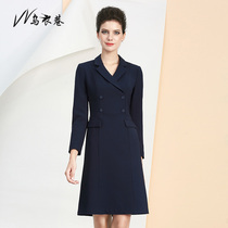 Autumn and winter business professional manager overalls business workplace temperament dress overalls women interview A- line dress
